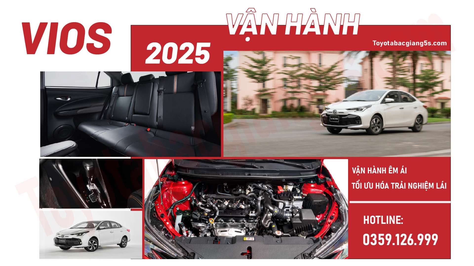 Toyota Vios có động cơ và khả năng vận hành bền bỉ, tiết kiệm